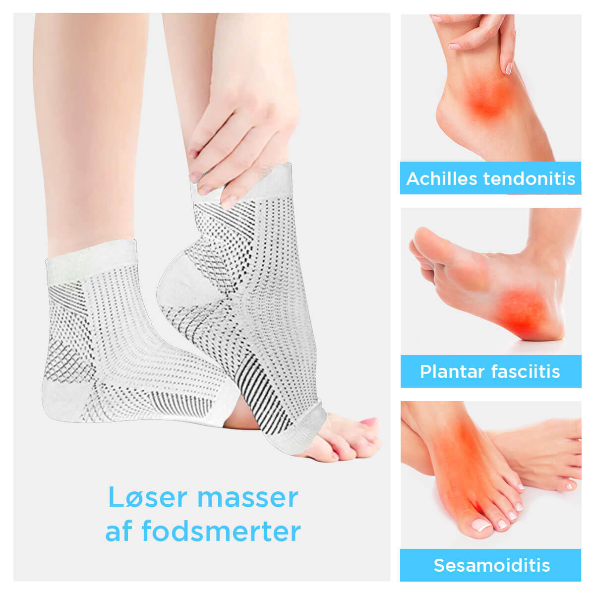 FOOTRELIEF™ - 50% RABATT! Din Ultimative Løsning for Fotsmerter!